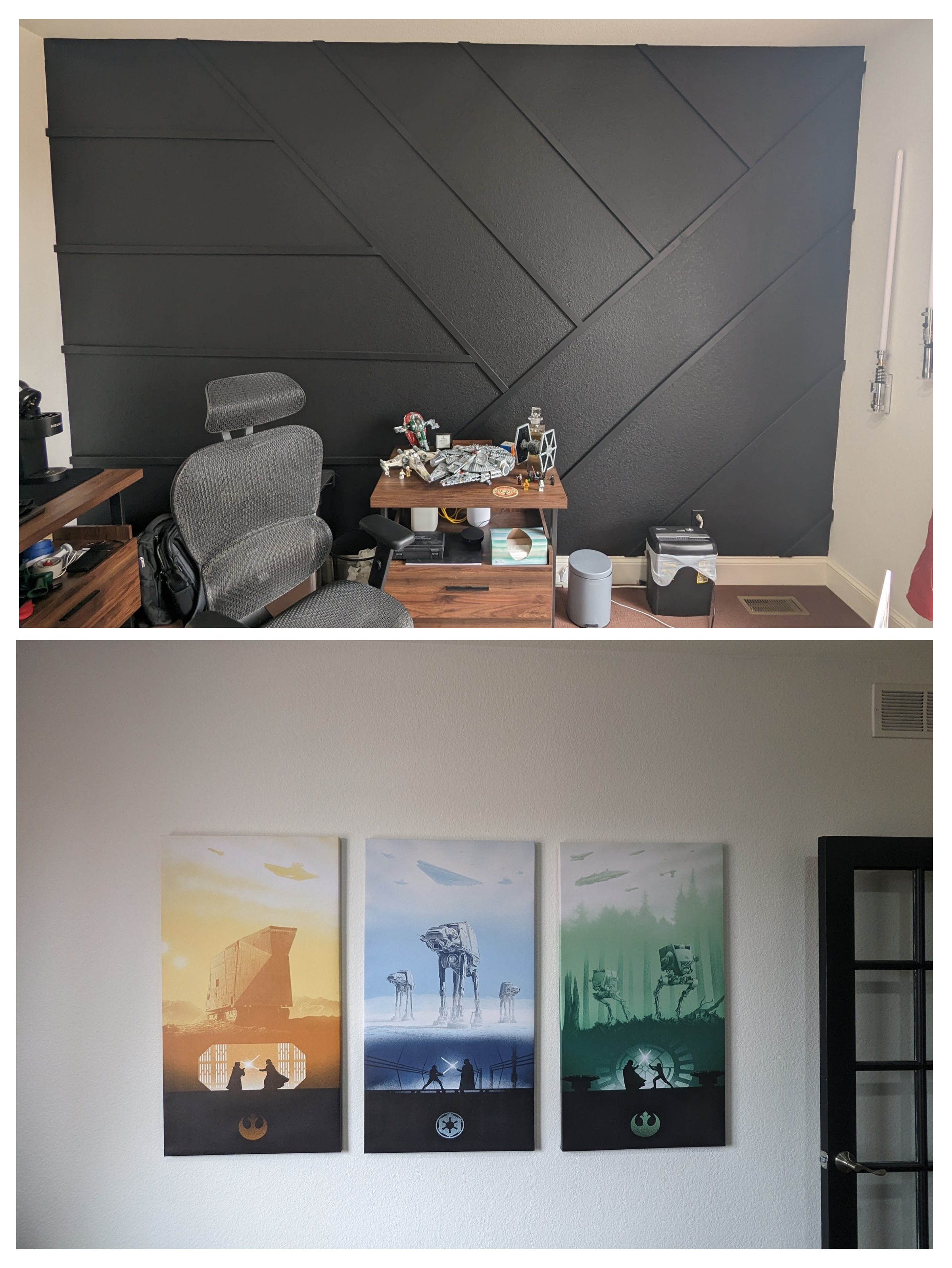 Office Accent Wall